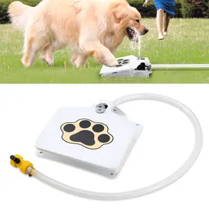 Outdoor Step-On Dog Fountain – Automatic Water Dispenser & Sprinkler for Pets