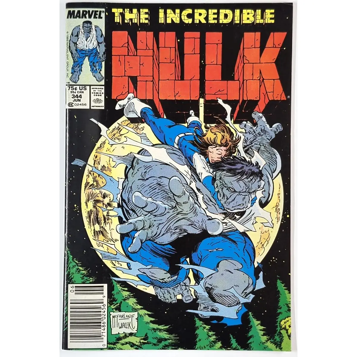 The Incredible Hulk #344 B | The Turning Point of Gamma Destruction