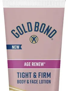 Gold Bond Age Renew Tight & Firm Body & Face Lotion with Proteins & Lipids, Skin Firming Lotion for Women & Men With Aging, Dry Skin, 8 oz.