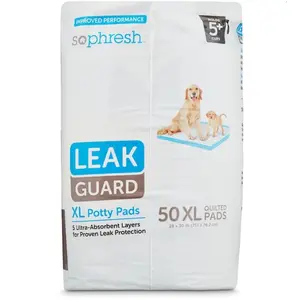 So Phresh 50 -Pack 28-in x 30-in Quick Dry Technology Training pads