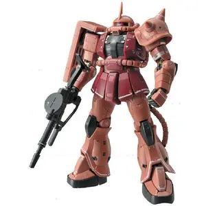 Bandai RG #02 Mobile Suit Gundam MS-06S Char's Zaku II 1/144 Scale Model Kit