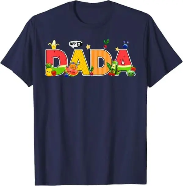 Dada of The Birthday Boy Girl Family Birthday Fruit T-Shirt
