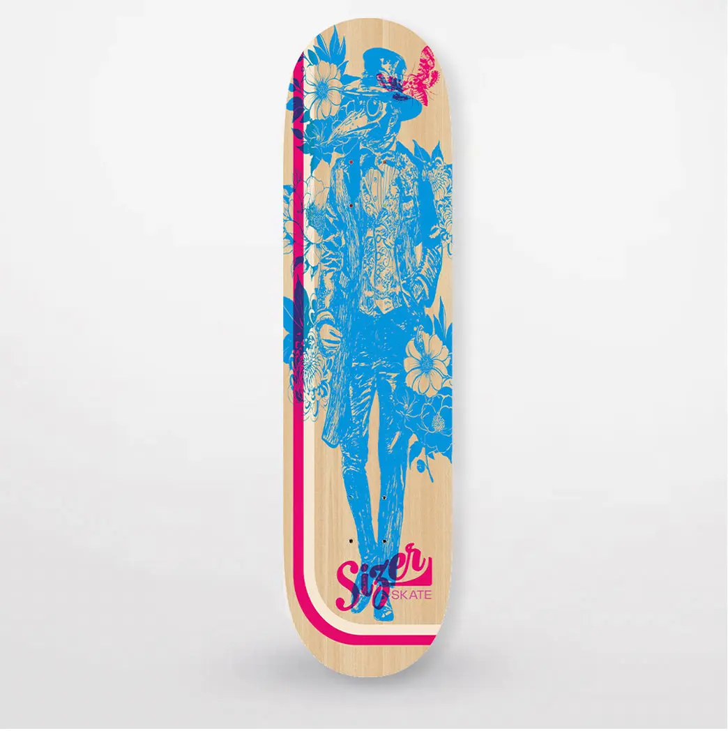 The Plague Skateboard Deck