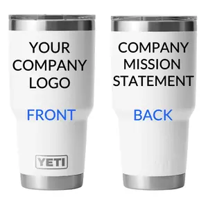 Custom Laser Engraved Yeti Rambler Tumblers w/ MagSlider Lid