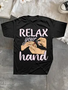 [Funny Nail Tech Artist Tee] Graphic Cotton Funny Nail Tech Artist T-Shirt - Short Sleeve Summer Style Mens Clothing Birthday Gift