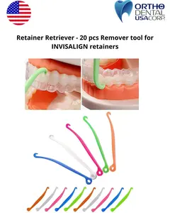 RR-A 20 PCS Clear Aligner Removal Tools Kit - Invisalign Retainers, USA SELLER