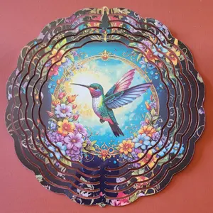 Windspinner Colorful Outside Decor Hangable