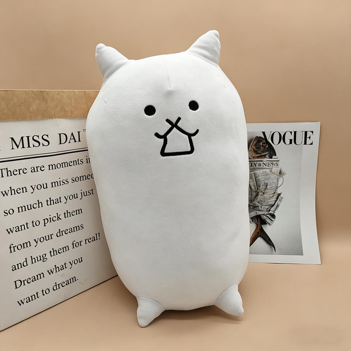 The Battle Cats Plush Toy - Popular Game Collectible Stuffed Animal - Adorable Cat Doll - Ideal Birthday Gift for Kids & Teens