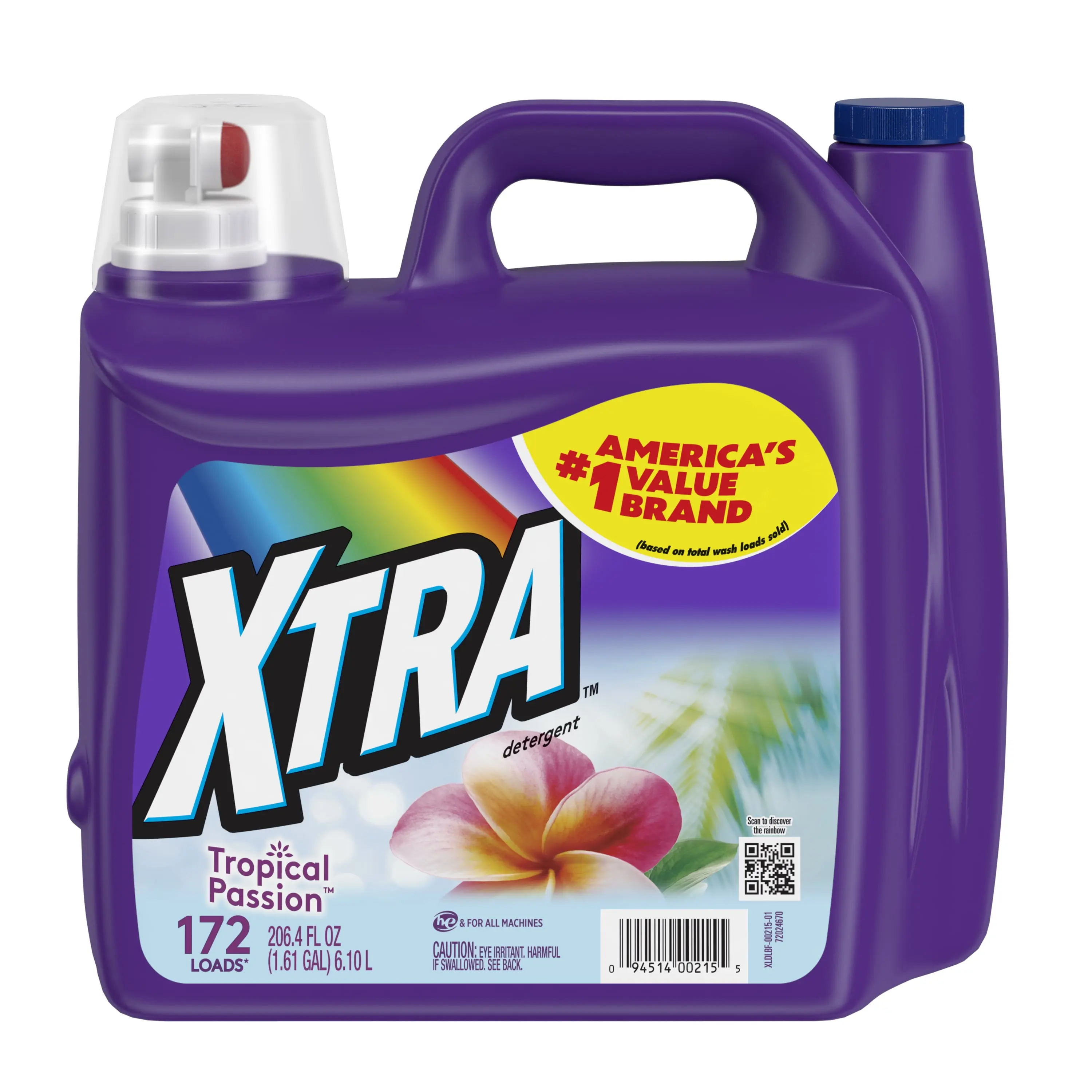 206.4 fl. oz. Tropical Passion Liquid Laundry Detergent, (172-Loads)