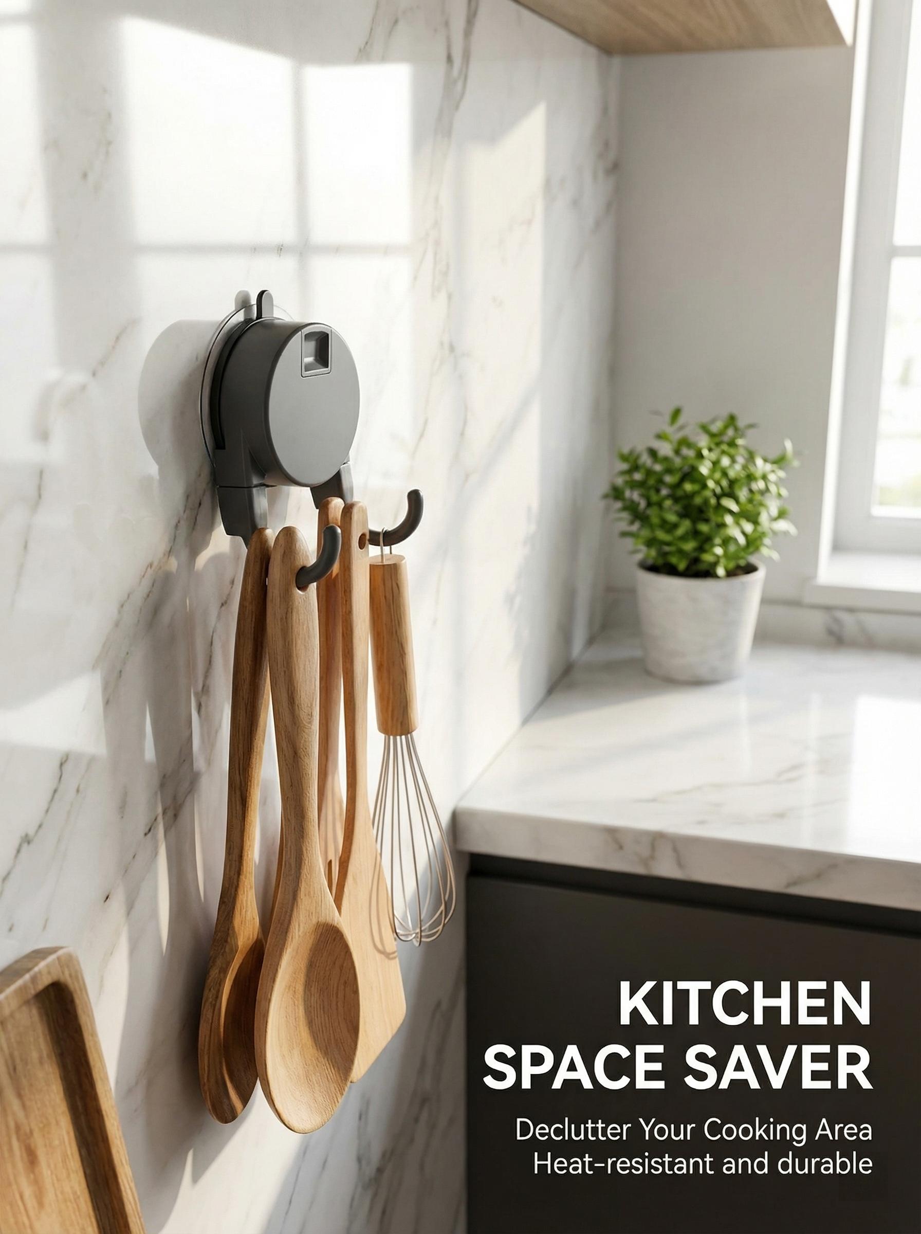 No Drill Suction Cup Hooks, Heavy Duty Vacuum Suction Hooks with Double Hooks, Reusable Waterproof Wall Hooks for Bathroom Kitchen, No Damage Hanger for Towels, Utensils, Bags, Renters Friendly, Fits Tile Glass Marble Metal No Drill Suction Cup Hooks, Heavy Duty Vacuum Suction Hooks with Double Hooks, Reusable Waterproof Wall Hooks for Bathroom Kitchen, No Damage Hanger for Towels, Utensils, Bags, Renters Friendly, Fits Tile Glass Marble Metal