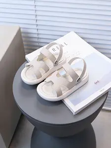 Fashionable Strappy Sandals for Kids Ages 2-6, Breathable and Comfortable for Summer Beach Walks, Safe and Lightweight for Boys and Girls