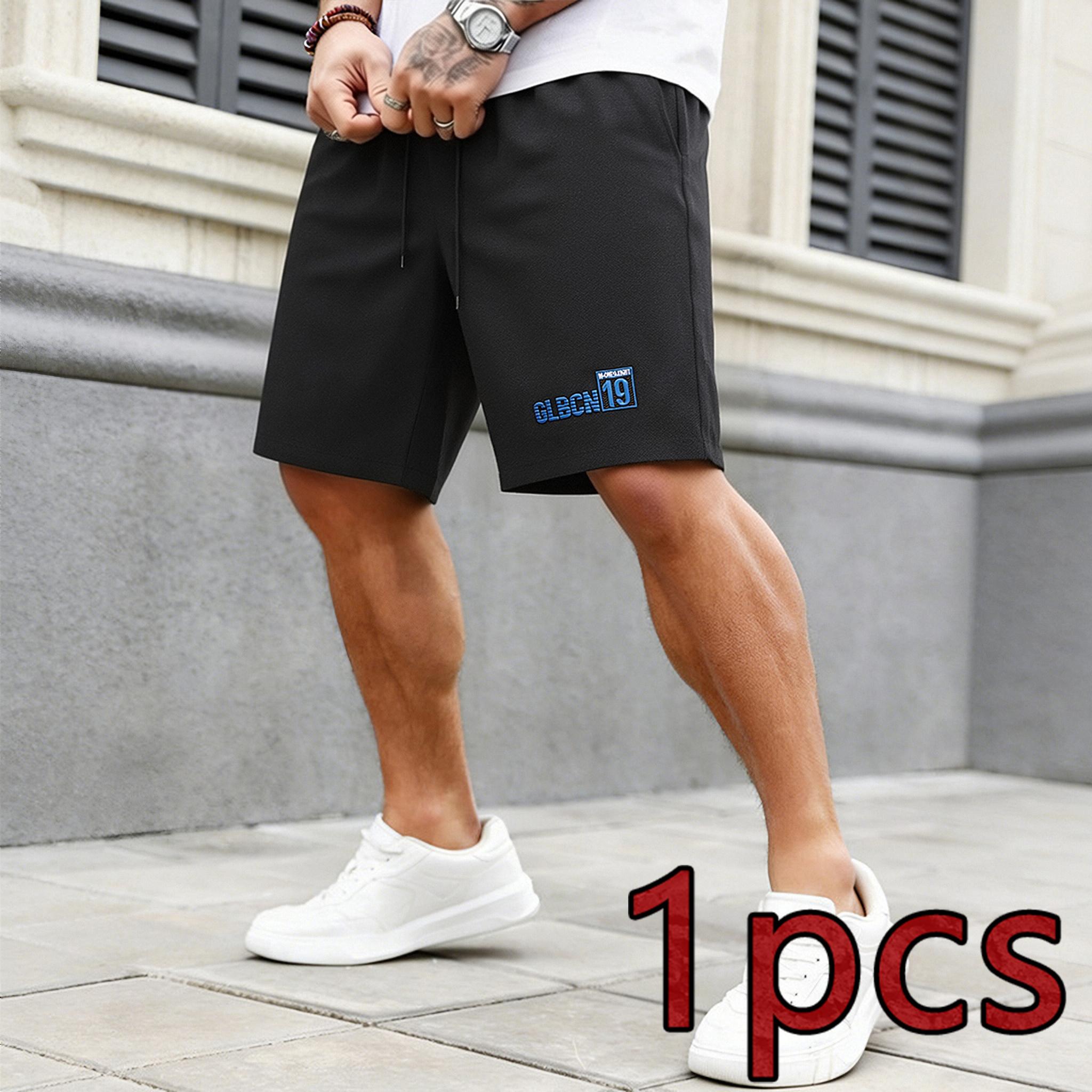 Men’s 3-Pack Casual Drawstring Shorts – Soft, Breathable, Wrinkle-Resistant Summer Shorts; Lightweight Everyday Shorts for Streetwear and Outdoor Activities