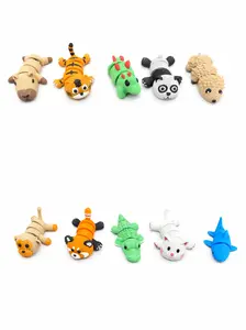 Set of 10 Articulated Animal Fidget Toy | 3D Printed Flexi Toy Miniature Set