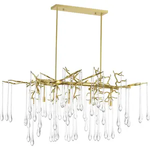 CWI Lighting Anita 10 Light 26 inch Gold Leaf Down Chandelier Ceiling Light 1094P47-10-620