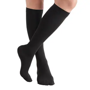 MX Care Compression Socks 20-30mmHg Stockings for Swelling & Tired Legs, Travel Support Closed-toe Style Knee Length for Men & Women Speed-up Circulation & Recovery, Reduces Varicose Veins