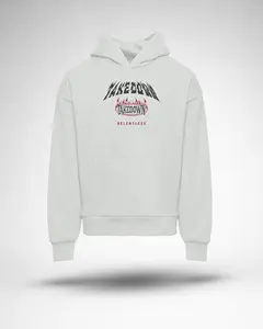 Takedown "Relentless Flames" Graphic Hoodie - Bone