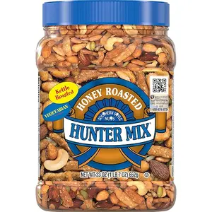 Nuts Honey Roasted Hunter Bulk Trail Mix, 23 oz (Pack of 1), Honey Roasted Sesame Sticks & Peanuts, Sunflower Kernels, Almonds, Cashews & Pepitas, Mixed Nuts, Snacks for Adults & Kids