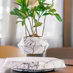 Levitating Plant Pot Magnetic 360 Degrees Rotation