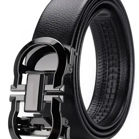 Men's Belt New Automatic Business Casual Leather Belt, High-End Versatile Waistband, Stylish and Comfortable for Daily Wear, Trendy Exquisite Belt, Business Fashion Belt, Premium Belts
