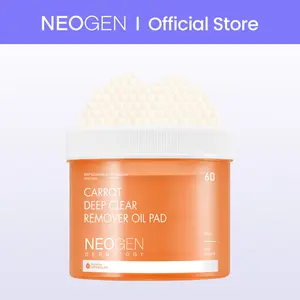 [NEOGEN Official] Carrot Deep Clear Remover Oil Pad 5.07 Fl Oz l 150ml l remove waterproof makeup l oil cleanse