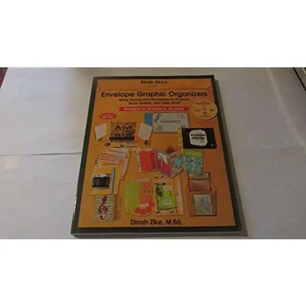 USED-Dinah Zike's Envelope Graphic Organizers: Using Repurposed Envelopes for Projects, Study Guides, and Daily Work: Strategies for all Subjects, All Levels (Foldables) by Dinah Zike (Paperback)