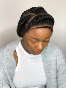 Elegant Lace Synthetic Braided Bun Wig, Fashionable Curly Bob Wigs, Fluffy Synthetic Wigs, Glueless Lace Wig, Glueless Hair Wigs, Perfect for Halloween & St. Patrick's Day Celebrations