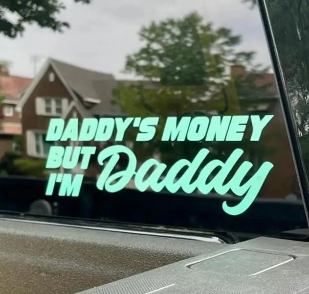 Daddy'S Money Decal Sticker DecalLA5