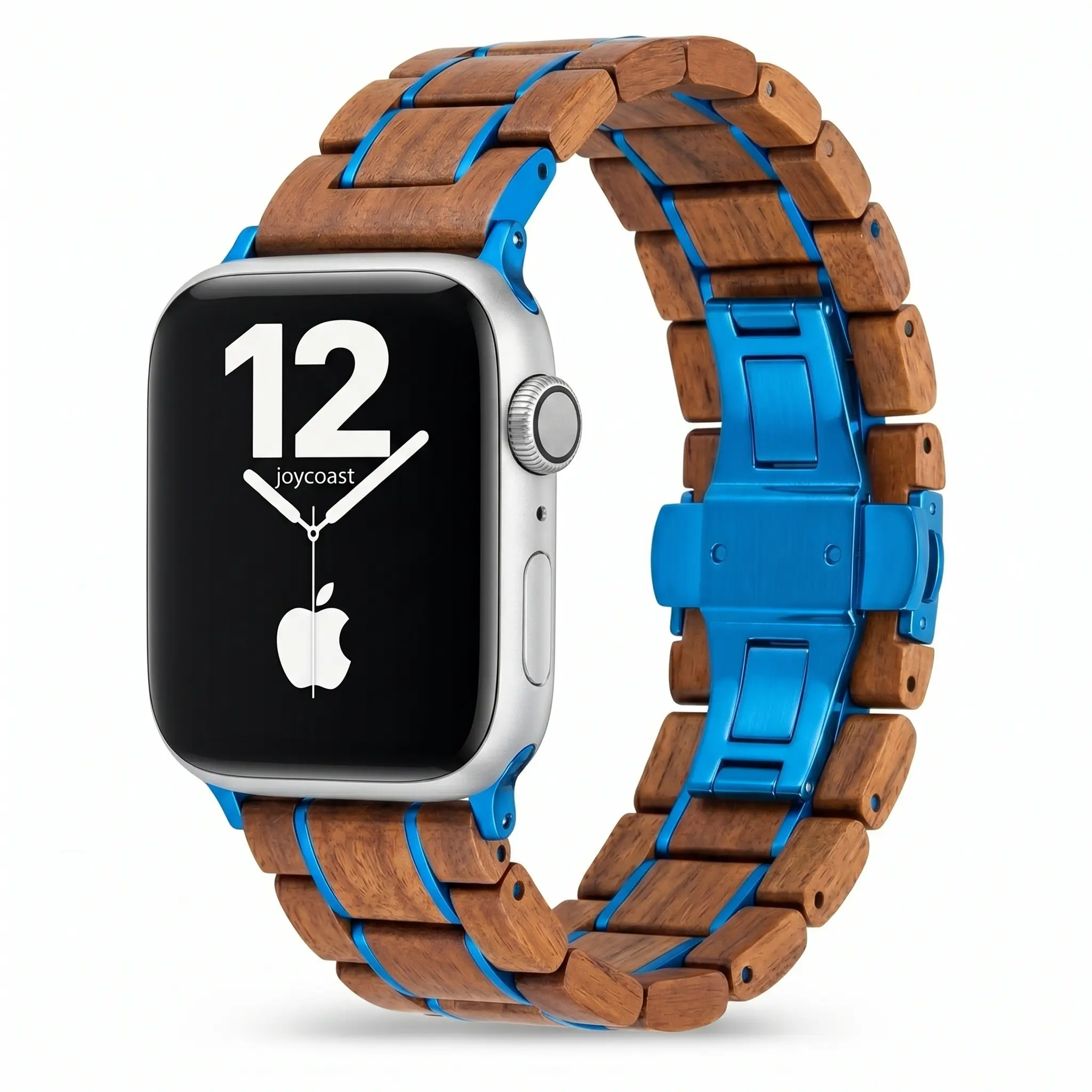 Apple Watch Band (Koa x Blue Steel)