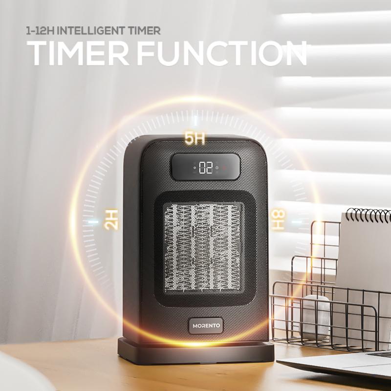 MORENTO Space Heater Indoor, 1500W Portable Heaters for Indoor Use with Heating and Fan Modes with Thermostat, Safety Heater#TikTokShopBlackFriday Automatic MORENTO Space Heater Indoor, 1500W Portable Heaters for Indoor Use with Heating and Fan Modes with Thermostat, Safety Heater#TikTokShopBlackFriday Automatic