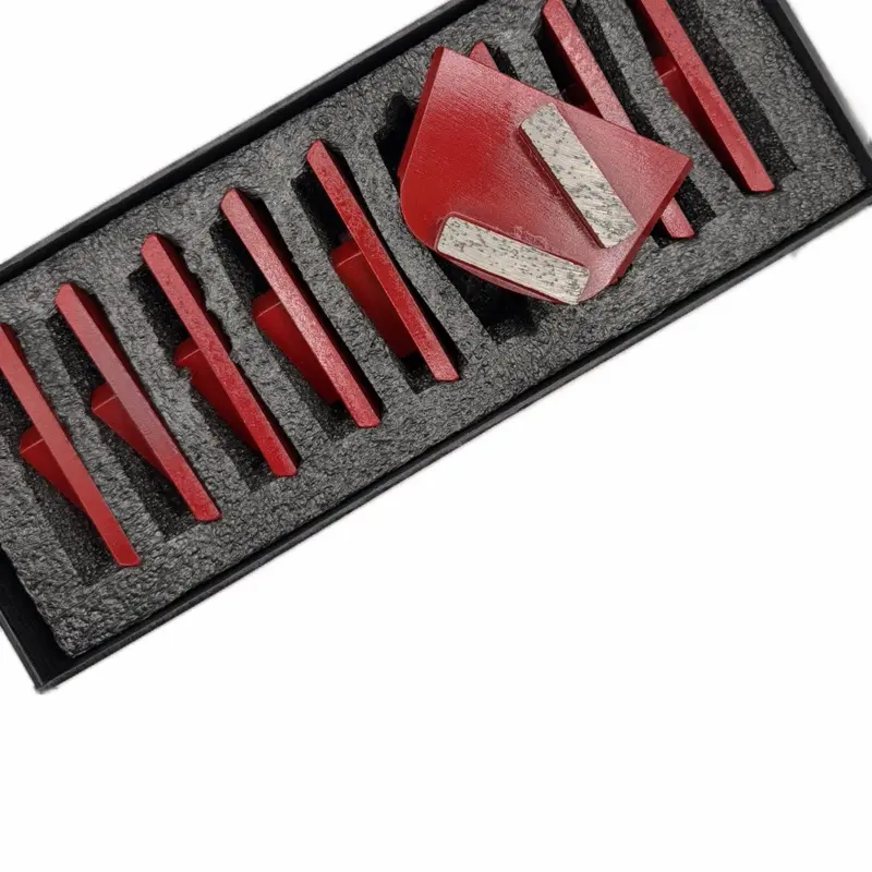 Lavina High Performance 30 Grit Soft Bond Diamond Tooling Segments - 9 Segments for Lavina Grinders, Aggressive Cut, Coating Removal, Concrete Profiling, Consistent Performance