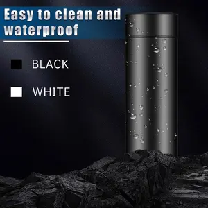 Smart Water Bottles with Digital Temperature Display Coffee Tea Infuser Bottle LED Thermal