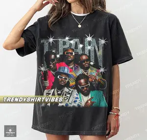 T-Pain Tour Shirt: Comfort Colors, 20 Year Anniversary Tee (S-4XL)