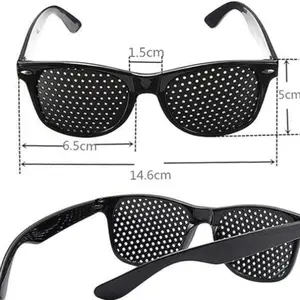 Unisex Pinhole Glasses Anti-MyopiaAstigmatism Glasses Men's Women's Vision|Improvement Strabismus Correction FatigueGlasses tech