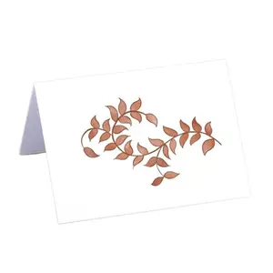 Woodland Leaves Place Cards