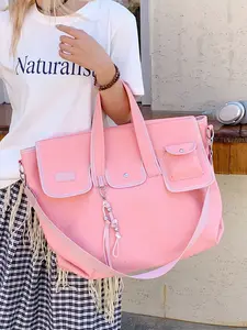 Fashionable Ladies' Handbags Large Capacity Tote, Casual Design for Daily Commuting and Shopping, Versatile and Practical Bags for Work and School, Lightweight Tote Bag, Stylish Tote Bag