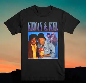 Kenan and Kel Vintage Shirt Artist Tees 90's Inspired Homage Style Throwback Tee Vintage