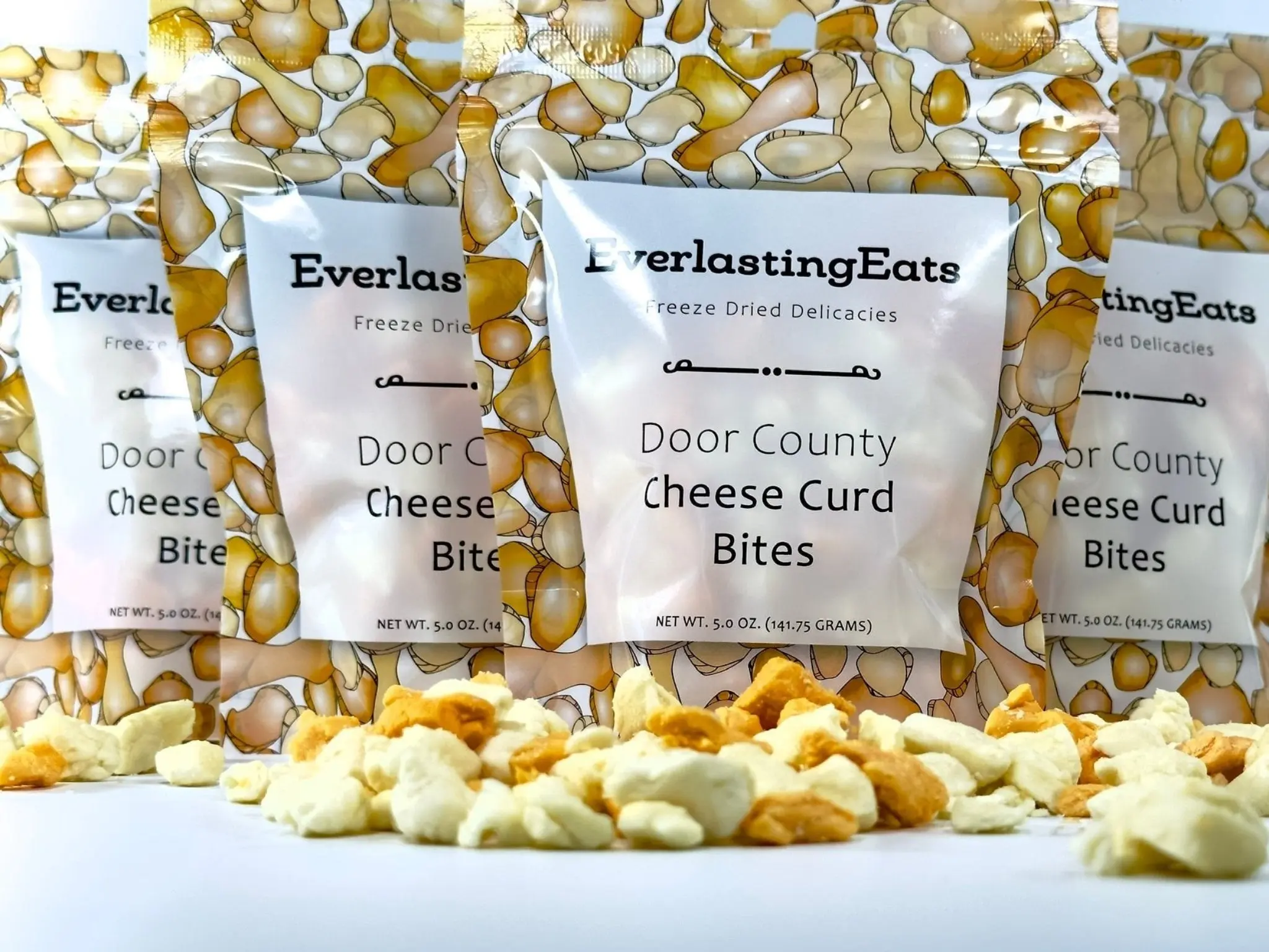 Freeze Dried Cheese Curd Bites – Crunchy High-Protein Snack | No Refrigeration Needed