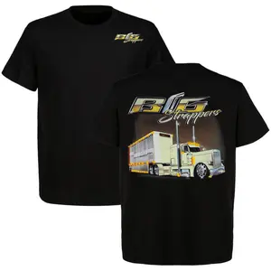 Peterbilt Livestock Hauler Semi Truck T-Shirt Peterbilt Style American Trucker Cotton Short Sleeve For Him For Her