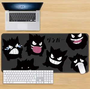Gengar Shadow Mouse Pad, Spooky Desk Mat for Gaming, Ghostly Aura Design, Fan Gift