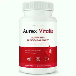 Aurex Vitalis Capsules, Premium Blood Support Supplement & Daily Balance 60ct