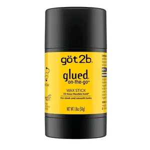 Got2b Glued On-The-Go Wax Stick 1.8oz for Sleek and Slick Styles Controls Frizz Without Crunch 72-Hour Flexible Hold