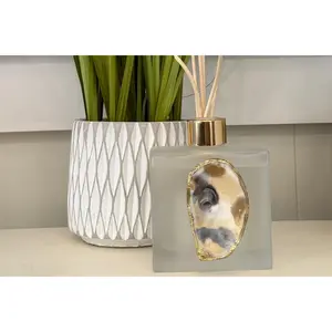 Room Diffuser Adorned with Local Oyster Shell | Choose Scent