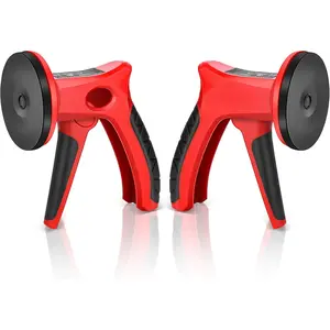 2 Pack  Grip Suction Cup - Compact Suction Lifter with Quick Release Lever, One-Handed Operation for Tile, Glass, Stone & More - HT0439