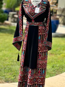 Aseel Thobe - Women's Patterned Thobe