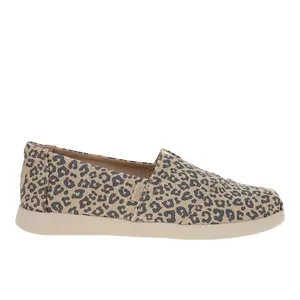TOMS Womens Alpargata Plus Slip On Flats Casual - Brown