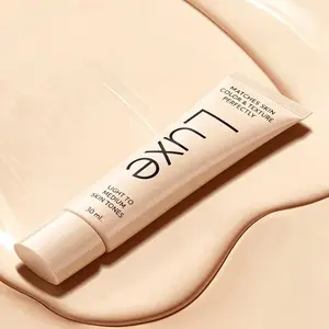 Luxe Color Changing Foundation for Women, Auto Skin Tone Matching, Buildable Light-to-Dark Coverage, 12H Long Lasting, Natural Dewy Finish Flawless Makeup
