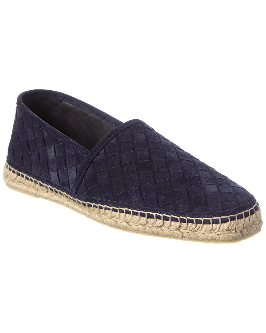 Castañer Porto Woven Suede Espadrille