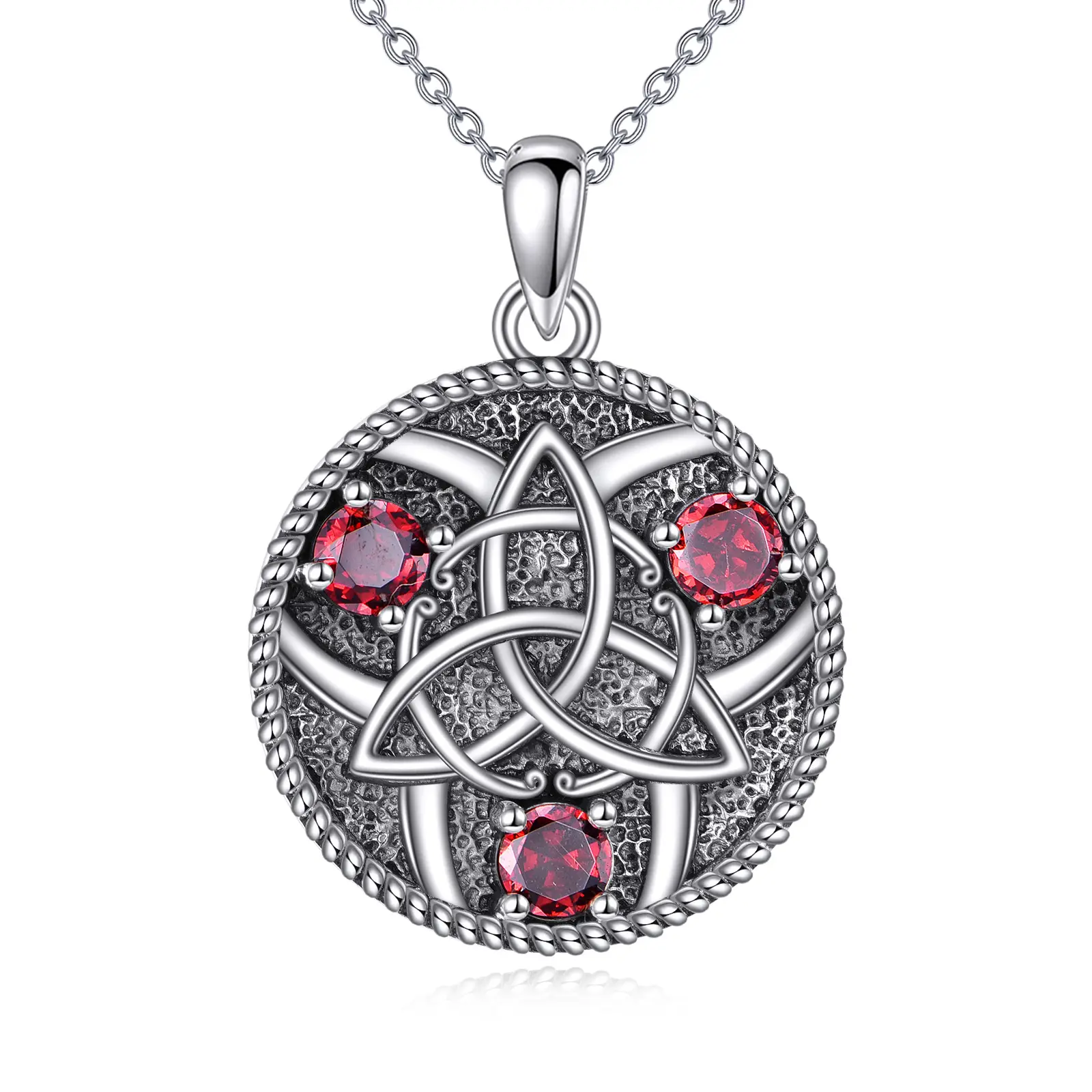 S925 Pentagram Pentacle Jewelry for Women Valentine's Day Gift