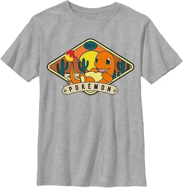 Charmander Desert Sunset Pokemon Graphic T-Shirt | Basic Unisex Shirt | Artistic Streetwear Sweatshirt | Gift for him