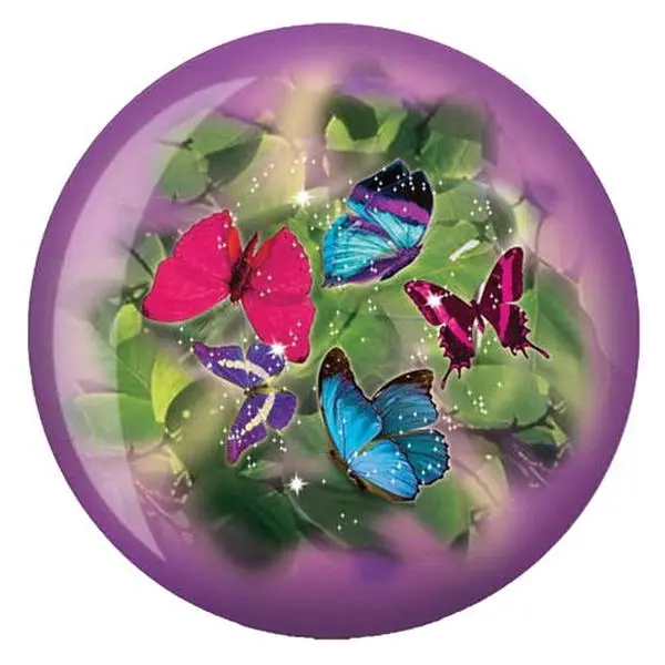 Brunswick Butterflies Glow Viz-a-Ball Bowling Ball